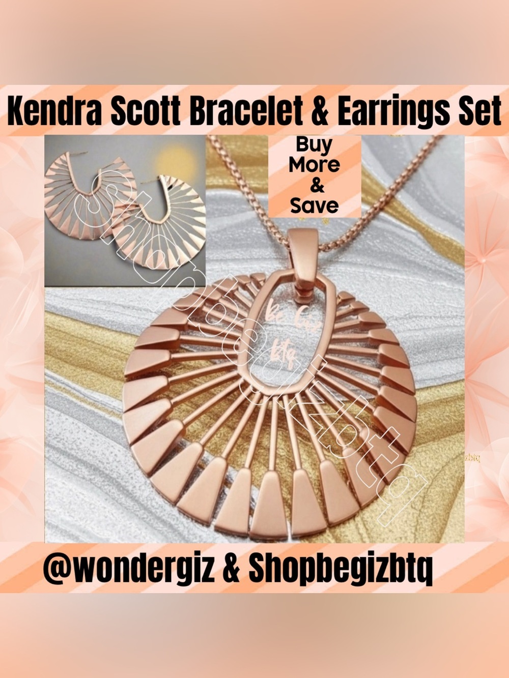 Authentic Kendra Scott Special Promotion Bundle Jewelry Set To Buy Now and Save